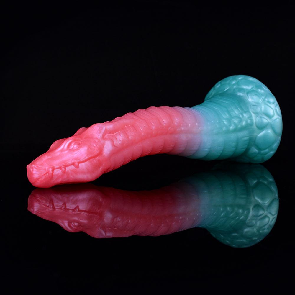 🐍 Zoe Dragon Dildo – Snake Fantasy Toy with Suction Cup - BeastGasm